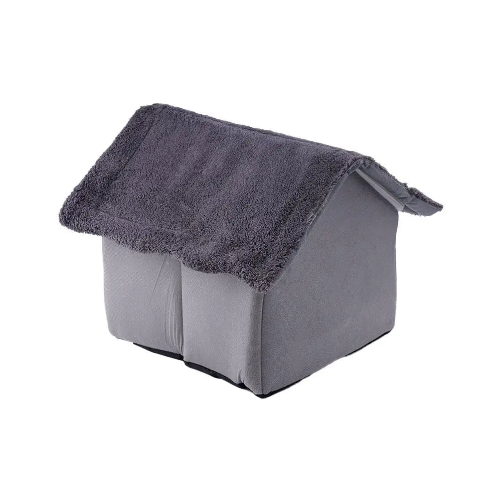 Foldable Dog House Kennel Bed Mat For Small Medium Dogs Cats Winter Warm Cat Bed Nest Pet Products Basket Pets Puppy Cave Sofa