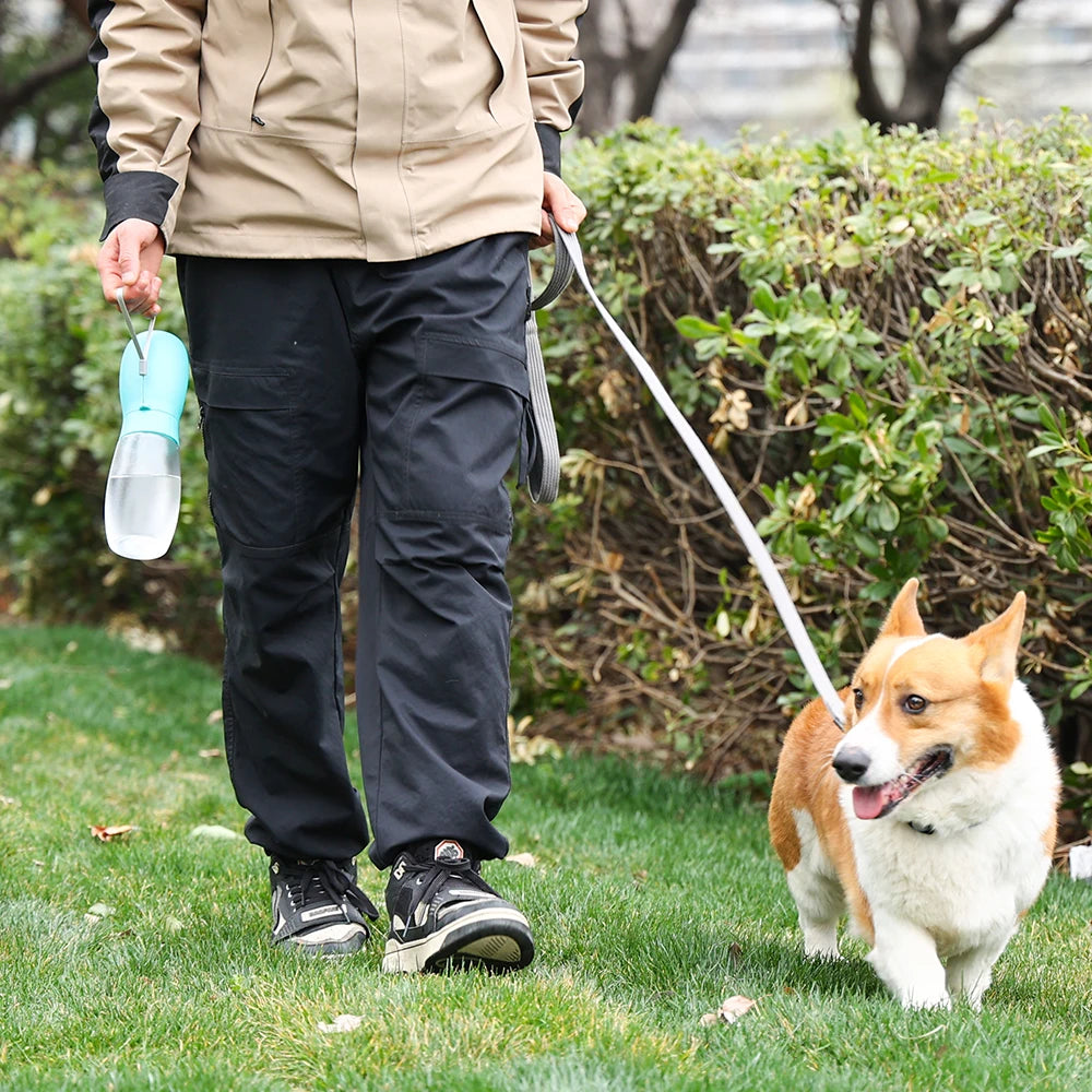 500ml Big Dog Water Bottle Portable Drinking Bowl For Small Medium Dogs Cat Travel Hiking Puppy Pet Water Dispenser Cup Labrodor