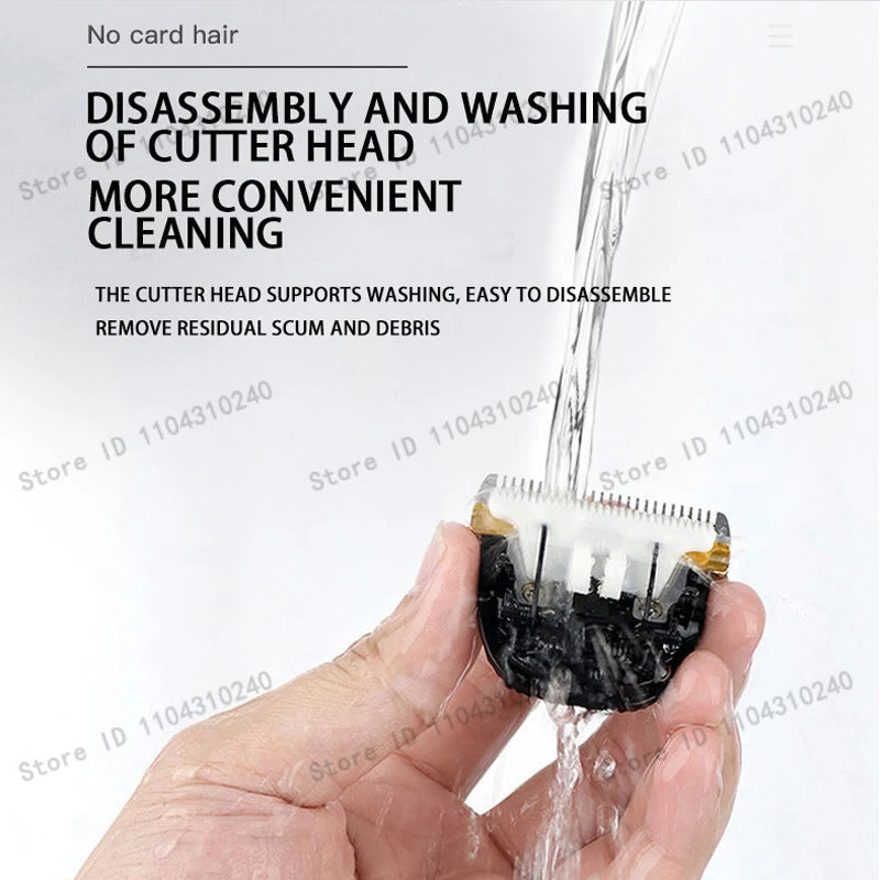 Electric Pet Clipper Grooming Kit for Dogs Reachageable Trimmer Haircut Cat Hair Cutting Remover Quiet Nail Grinder Machine Set